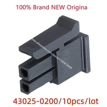 10 бр./лот Конектор MOLEX 43025-0200 430250200 пластмасов конектор във формата на миди истински