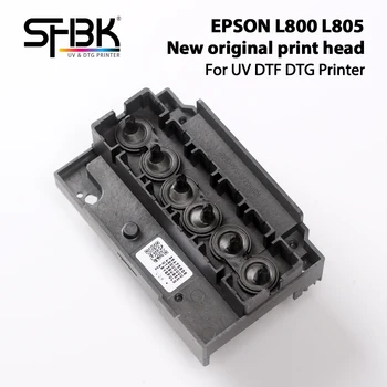 100% нова оригинална печатаща глава Epson L800 L801 L805, за UV принтер A4, DTF-принтер, DTG принтер, не е ремонтиран, не подержанная