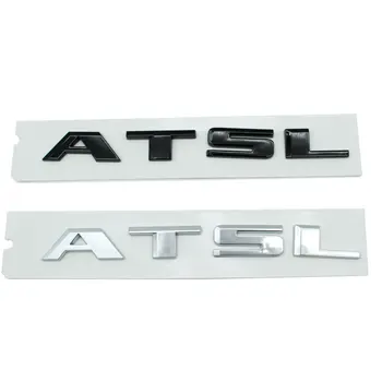 ATSL за обратно икона на Cadillac ATSL, оригинален размер, офсет, модифициран заден метален иконата, стикер с английската буква в багажника на колата
