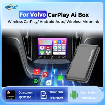 Carplay Ai Box Android 11 Magic Box Android Auto Безжичен Адаптер Carplay QCM2290 За Volvo XC90 S90 V90 XC60, S60, V60 XC40 EX30