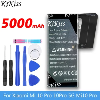 KiKiss 5000 mah Батерия BM4M за Xiaomi Mi 10 Pro 10Pro 5G Mi10 Pro Mi10Pro Замяна на Батерията BM 4M BM-4M