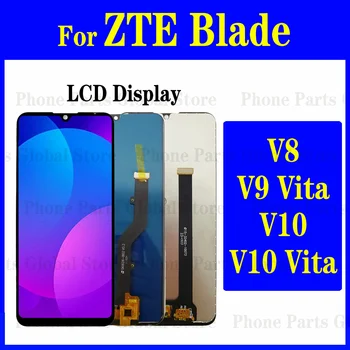 V10 Дисплей За ZTE Blade V10 Vita LCD V8 V9 Vita Сензорен Екран Дигитайзер, Подмяна на Датчик В За Събиране на Телефонен Модул ZTE V10