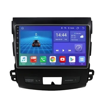 Авто Радио-Мултимедиен плеър на Android за Mitsubishi Outlander 2006-2011 Car Strero за Citroen C-Crosser Peugeot 4007 Carplay GPS