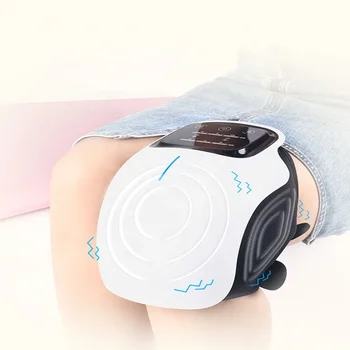 Безжична аналгетичен инфрачервен лазерен вибрираща электронагревающий масажор за коляното с LCD сензорен екран