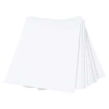 Висококачествен водоустойчив винил хартия за етикети за мастилено-струйни и принтери 210x280 мм, 30 листа матова бяла хартия за етикети