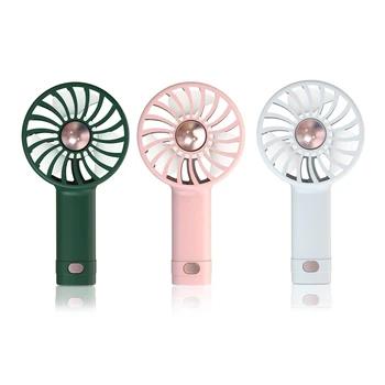 Горещ Ръчен Мини-Фен Cool Aromatherapy Small Fan Вграден Ароматерапевтични USB Зареждане Безшумен Малко Фен вятърната Енергия Малко Фен