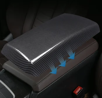 За BMW 3 Серия 5 G20 2019 - 2022 Аксесоари за интериора на Централната кутия за съхранение на Тавата Подлакътник Контейнер Отрежете капака на кутията