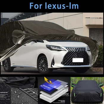 За lexus-lm Външна защита на Пълни автомобилни седалките Снежна покривка козирка Водоустойчив Прахозащитен външни автомобилни аксесоари