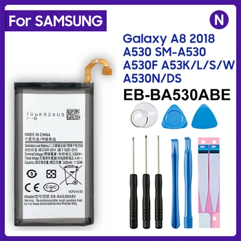 За Samsung EB-BA530ABE 3000 mah Батерия За Samsung Galaxy A8 2018 A530 SM-A530 A530F A530K/L/S/W A530N/DS Батерии + Инструменти