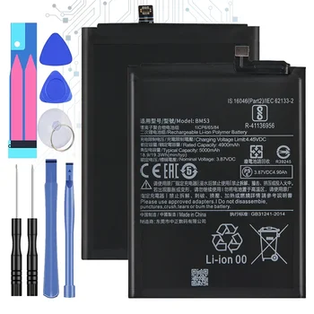 За Xiao Mi BM53 5000 mah Батерия За Преносим Xiaomi 10T 10 T/10T Pro 10TPro 10 T Pro Batteria + Безплатни Инструменти