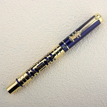 Луксозна метална писалка 3095 с выдалбливающимися мастило, канцеларски материали, ученически пособия, мастило химикалки
