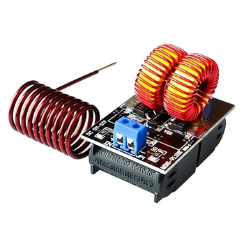 Мини-нагревательная машина ZVS мощност 120 W с високи индукционным отопление, модул с нагревател