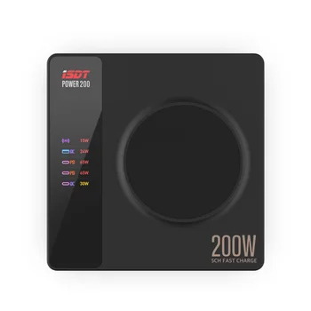 Мощност ISDT 200X AC100 ~ 240V 200 W, Безжична Мультипротоколная Независима канална зареждане с връзка към приложението