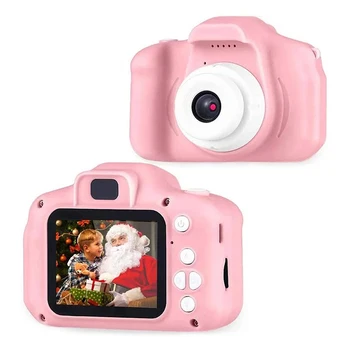 Нова многоцветен мини-детски цифров фотоапарат, снимающая видео, Малки подаръци, играчки, детски мультяшная преносима интелигентна камера