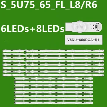 Новата светодиодна лента за S_5U75_65_FL_L8 R6 LM41-00121F LM41-00121E UE65MU6172 UE65MU6120 UE65KU6095 UN65MU6290 UE65MU6122 UE65MU6125