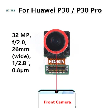 Оригинална предна камера за Huawei P30 Pro, модул предна селфи-камера P30, пронизващ за резервни части Small Flex, ширина 32 Mp