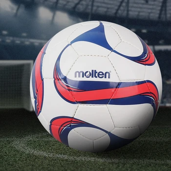Оригинална футболна топка, ръчно изработени Molten F5F1700 Официален Стандартен размер 4/5 от мека кожа, TPU за възрастни и деца на закрито и открито