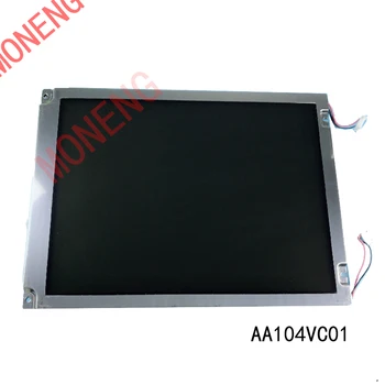 Оригиналната марка AA104VC01 10,4-инчов промишлен дисплей с яркост от 430 пиксела с резолюция от 640 × 480 TFT LCD-дисплей с LCD екран