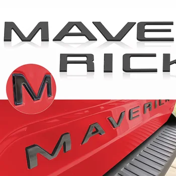 Подходящ за пикап на Ford Maverick Tremor стикер с английски букви отзад на багажника, декоративна стикер с думата groove