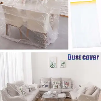 Прахозащитен аксесоари за декорация на дома Пластмасови прахозащитен калъфи за дивана-легло, Пылезащитная филм, калъф за мебели, защитен калъф