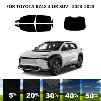 Предварително Обработена нанокерамика car UV Window Tint Kit Автомобили Прозорец Филм За TOYOTA BZ4X 4 DR SUV 2023