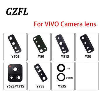 Стъклен Обектив на Задната Камера За vivo Y70S Y50 Y51S Y30 Y52S Y31S Y73S Y53S с заменяемой Част от адгезивного Лепило