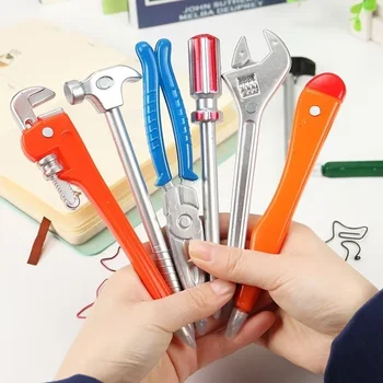 Творчески химикалки Хардуерни инструменти за моделиране Хващам Ръчен Нож, Чук Дръжка Офис Ученически пишещи средства Корейски канцеларски материали