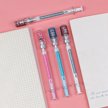 Химикалка дръжка във формата на спринцовка Y1UB, канцеларски писма, канцеларски материали, Ученически принадлежности, подаръци
