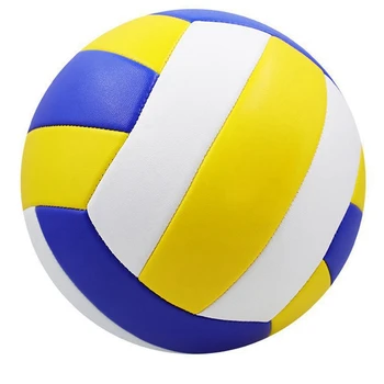 Цельнокроеный волейбольный устойчива PVC Професионален игри волейбольный топка за плажен волейбол на открито на закрито
