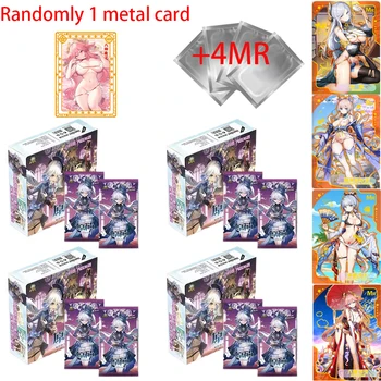 Цена на едро 4 кутии картички Genshin Impact Cards Аниме Project TCG Game Booster Box Сбирка карти, Игри Редки Играчки, Подаръци за рожден ден